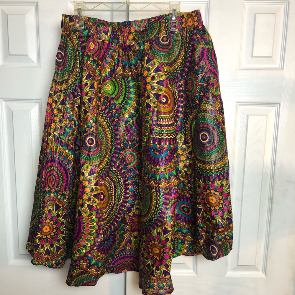 Fun Psychedelic Paisley Sofistafunk Skirt